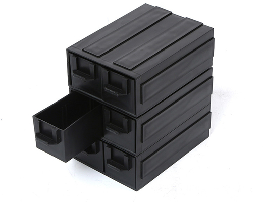 Черная пластиковая анти- статическая коробка ящика ESD IC компонентная