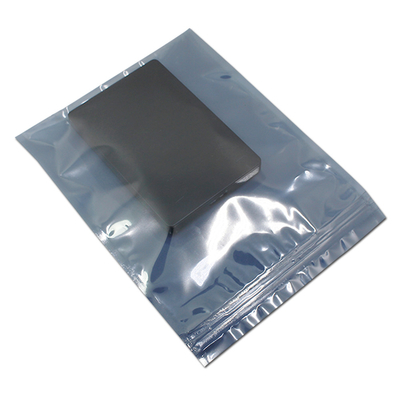Замок прозрачный ESD застежка-молнии металлизировал статическую защищая сумку для компонентной упаковки