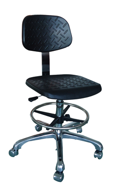 Регулируемый кожаный стул из ПУ безопасные стулья ESD для офиса чистой комнаты