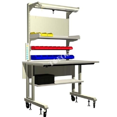 Специализированный рабочий стол ESD Регулируемая тяжелая антистатическая лабораторная рабочая скамейка