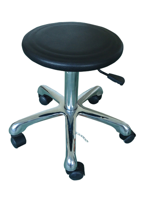 Регулируемый стул из пенообразного полиэтиленового стекла ESD Чистый кабинетный стул