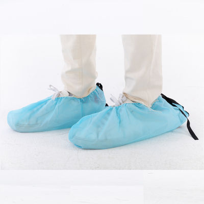 ESD обувь покрытие с антистатической проводящей лентой, одноразовые нетканые чистые обувь покрытие