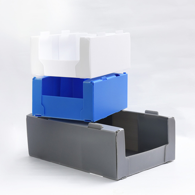 Настраиваемая PP гофрированная пластиковая коробка гофрированный пластиковый контейнер картон
