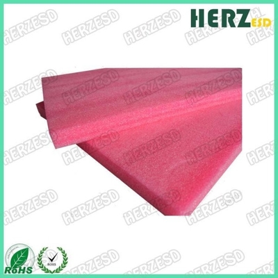 Пена ЭПЭ материальная розовая анти- статическая, розовая плотность 20кг/М3 пены ЭСД для термальный изолировать
