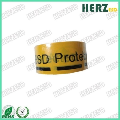 Защитите размер ленты ленты ЭСД зоны предупреждающий/ЭСД безопасный диаметр ядра 76мм 50мм * 33М