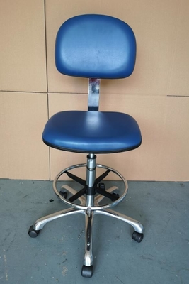 Стулья ЭСД голубого цвета безопасные/статический неконсервативный стул с зазмелением цепи
