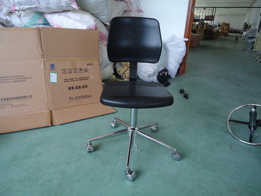 Прочный большой задний анти- статический стул, эргономический ЭСД предводительствует черный цвет