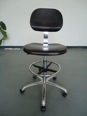 Регулируемый промышленный PU стула ESD мастерской пенится стул работника ESD с подлокотником