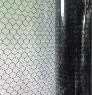 Чистая комната ESD PVC занавес Прозрачная / Черная сетка Антистатическая занавес