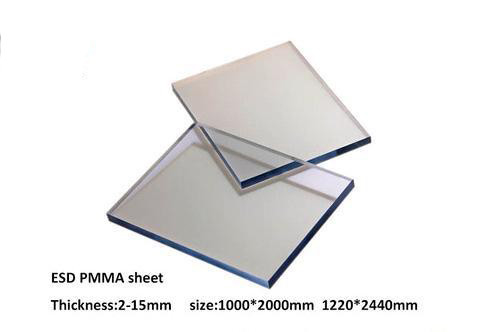 лист поликарбоната 0.8mm оптически PMMA анти- статический ESD