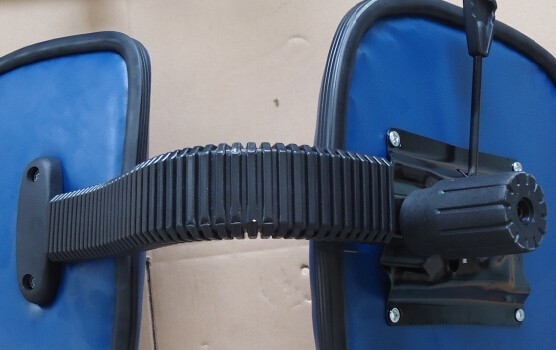 10e9 стул безопасности PU кожаный ESD радиуса ома 320mm противостатический