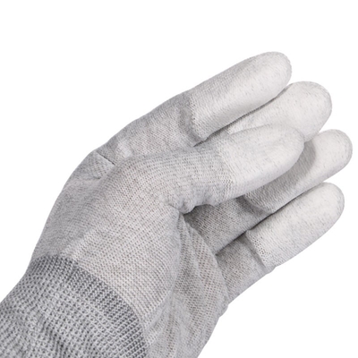 разрядка ESD волокна углерода ома 10e6 электростатическая поставила точки безопасные перчатки