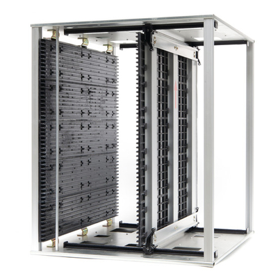 Тип шкаф сопротивления жары журнала SMT ESD для хранения PCB 50 ПК