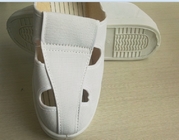 Non autoclavable Cleanroom PVC PU Sole static dissipative shoes