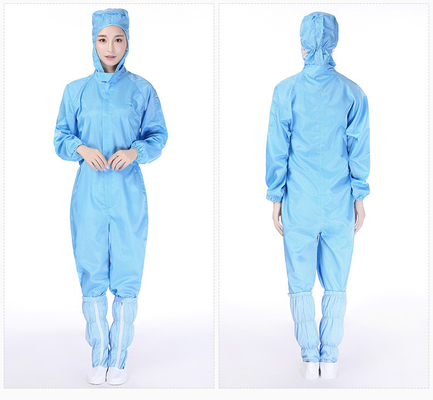 ESD Cleanroom Smock Jumpsuit Uniform Workwear Labcoat защитный комбинезон Антистатические лабораторные пальто ESD костюм Рабочая одежда