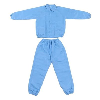 ESD Чистая комната Коверол Антистатические лабораторные пальто ESD костюм Рабочая одежда