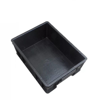 ESD Plastic Storage Box with Lid – Conductive & Anti-Static Crate