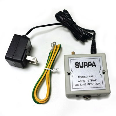 Высококачественный ESD SURPA 518-1 Антистатический запястье онлайн-монитор