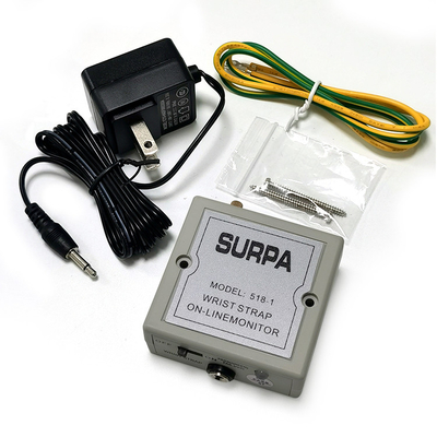 Высококачественный ESD SURPA 518-1 Антистатический запястье онлайн-монитор