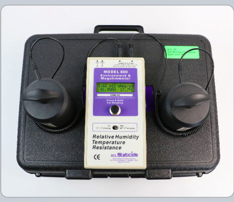 Измеритель поверхностного сопротивления ACL 800 Digital Megohmmeter для тестирования сопротивления ESD и окружающей среды