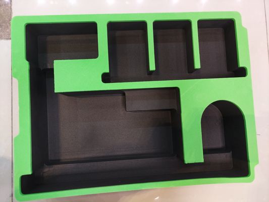 Customized Black ESD Foam Sheets with 10^3-10^6Ω/10^6-10^9Ωcm Volume Resistivity and 80-100 kg/m³ Density for Permanent Anti-Static Electronics Packing