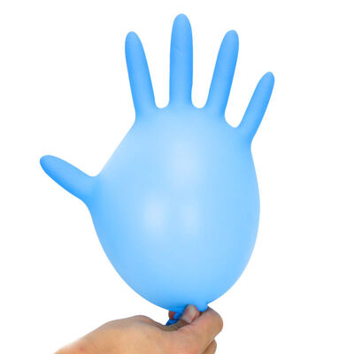 ESD синие черные нитриловые защитные перчатки одноразовые антистатические смотровые перчатки для оптовой продажи