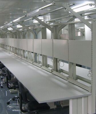 Полностью настраиваемый антистатический ESD верстак для сборки электроники, ESD рабочий стол