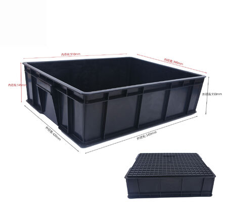 ESD Storage Box esd magazine rack durable antistatic plastic container ideal for safe storage assembly and distribution of electronic components