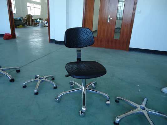 Статические неконсервативные стулья ЭСД безопасные подпирают размер одобренный КЭ цвета 380 * 260мм черный